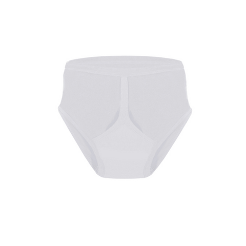 Men's Y-Front Absorbent Plus Brief White