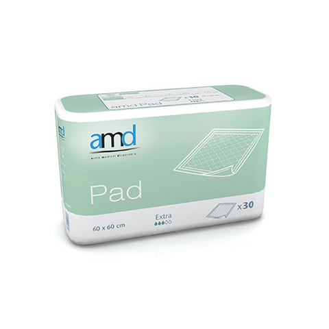 AMD Disposable Bed Pad Extra – 60 x 90cm – Pack of 30