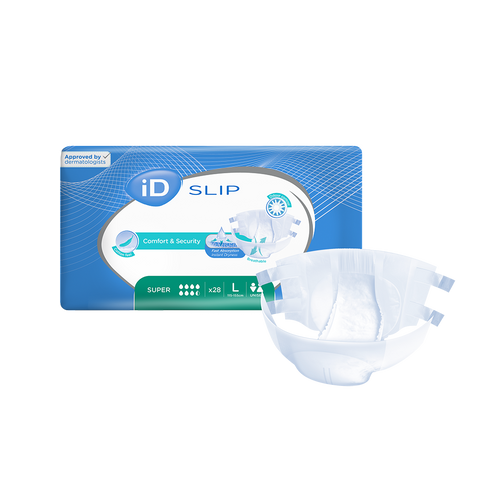 iD Expert Slip Super Adult Diapers – Pack of 15 or 28