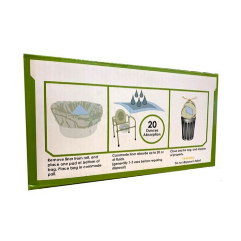 Commode Liners (20 Pack)