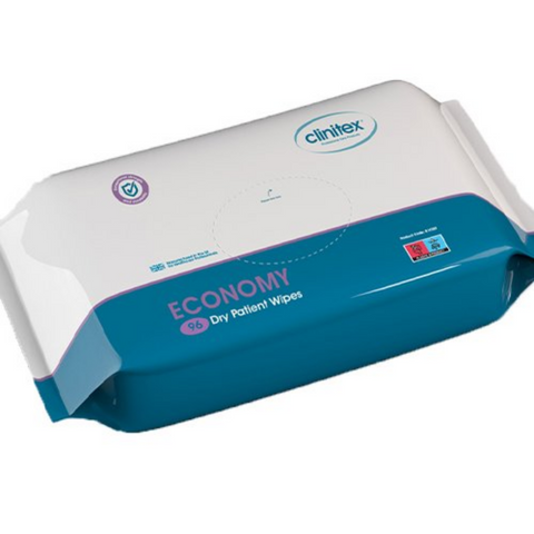 Economy Dry Wipes 96 Pack