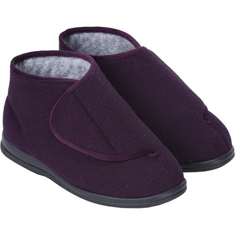 Eliza Boot Slipper Plum Size 9