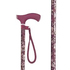 GEHSTOCK Walking Stick – Flower Burgundy