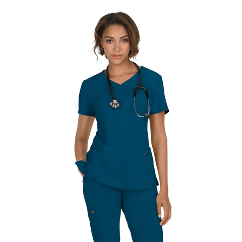 Koi Basics Katie Top Caribbean Blue