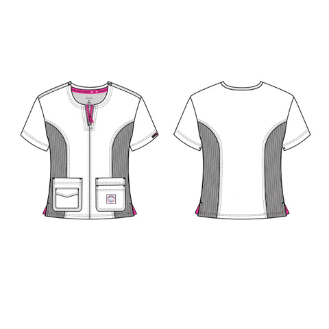 Koi Lite Serenity Top White