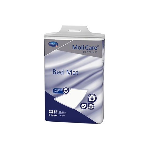 MoliCare Premium Bed Mat 9 Drops - Pack of 30