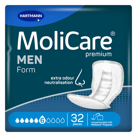 MoliCare Premium Form 6 Drops Men 32 Pack