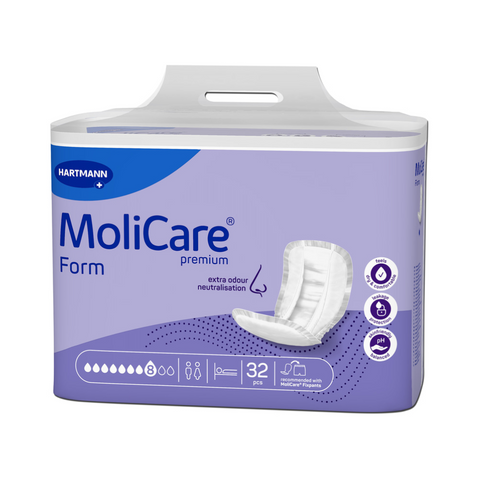 MoliCare® Premium Form 8 Drops - 4 x 8 Pack