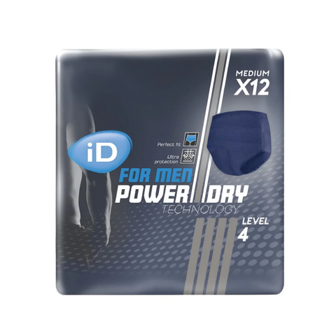 iD Men Pants Level 4 Medium - Pack of 12