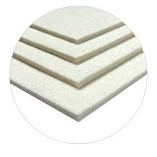 PD01 (2014) WHITE FELT 5MM (PACK 4)