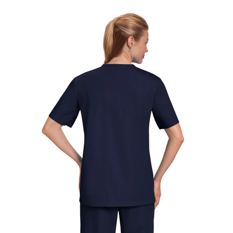 Unisex Balboa Scrub Top – Navy