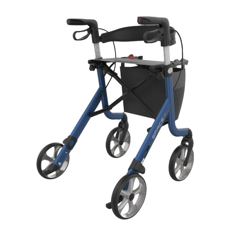 Space LX Rollator Blue
