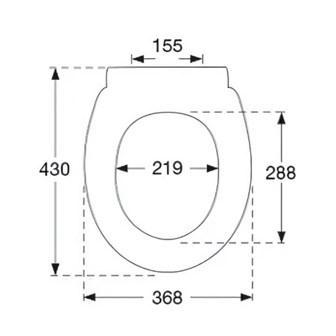 Soft Close Toilet Seat - T Soft