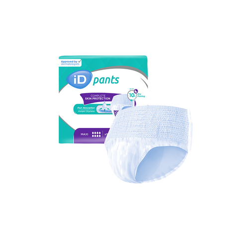 iD Adult Pull-Up Pants Maxi – Pack of 10