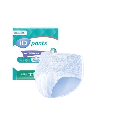 iD Adult Pull-Up Pants Super – Pack of 12