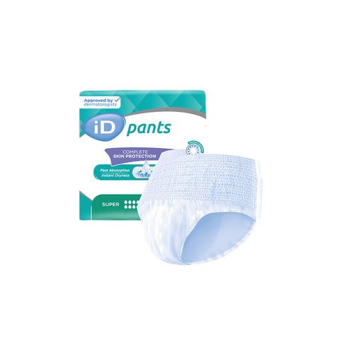 iD Adult Pull-Up Pants Super – Pack of 12