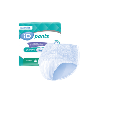 iD Adult Pull-Up Pants Super – Pack of 12