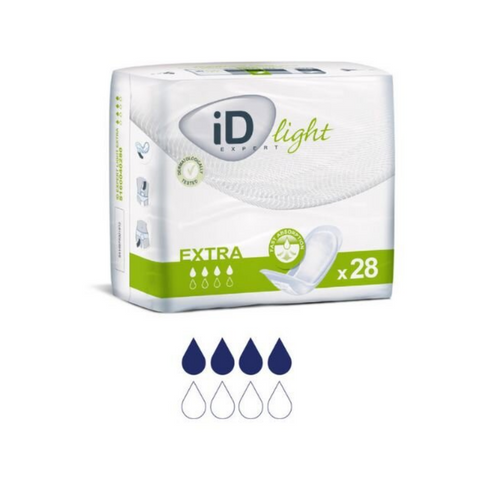 iD Expert Light Incontinence Pads Extra 28 Pack
