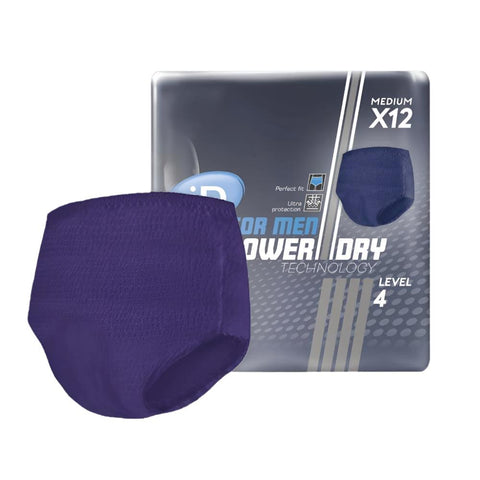 iD Men Pants Level 4 Medium - Pack of 12