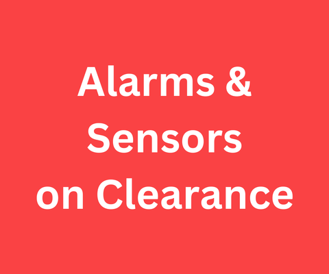 Alarms & Sensors on Clearance