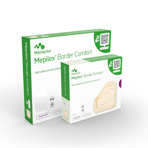 Mepilex Border Comfort Dressing Box of 10