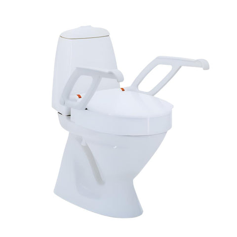 Toilet Seat Raiser with Armrests