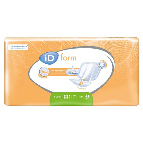 iD Expert Form - Large Shaped Pads Super 21 Pack Long 64cm