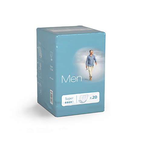 Discreet Protection for Active Men
The AMD Men's Pad Super is designed to match male anatomy, offering ultra-absorbent, discreet protection for light urine leakage. Its ergonomic design, adhesive strip, and odour-free system ensure comfort and dryness all day long.
