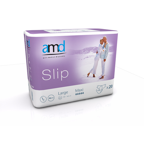 AMD Slip Maxi Adult Diapers – Pack of 20