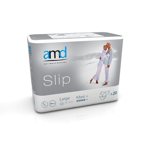 The Maxi absorption level ensures rapid dryness and comfort, while the breathable, soft outer fabric and anti-leakage protectors provide discreet, reliable protection for heavy incontinence.