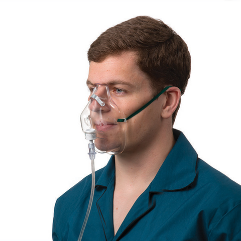 Adult Oxygen Mask with Tubing