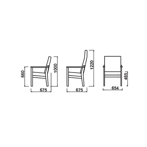 ALTA A High Back Chair