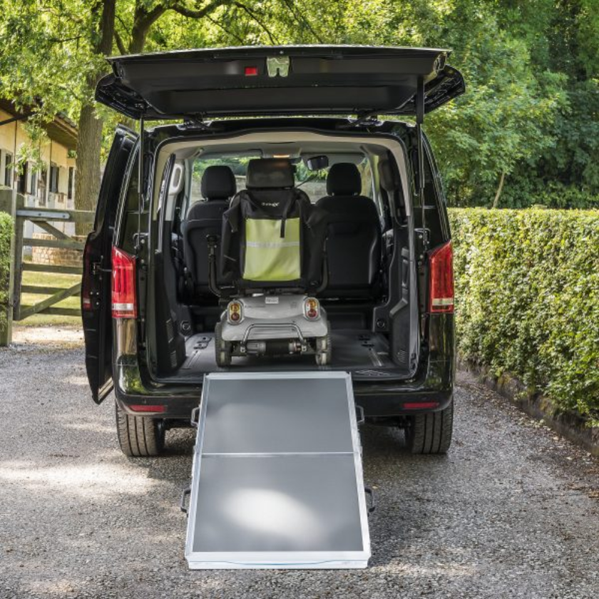 Cross Med Led Ramp Aluminium Folding Ramp – Crossfold Ramp – Homecare Medical Shop