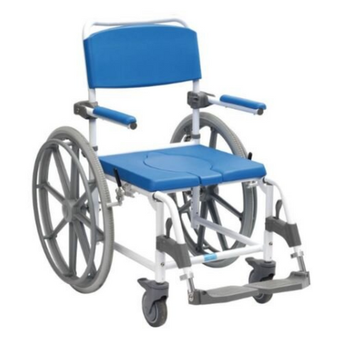 Aston Self Propelled Shower and Commode Chair
