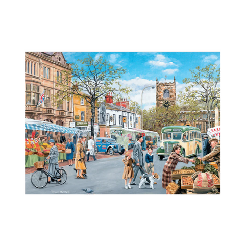 Autumn Market Jigsaw Puzzle