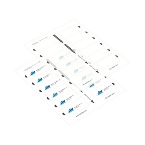Badge Insert Sheets