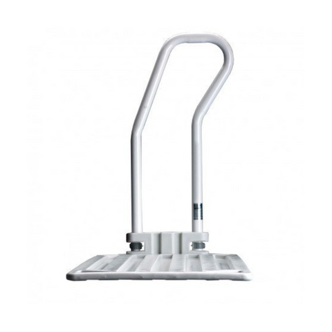 The ergonomic handle positioned above the base of the mattress, offers a secure and natural grip to assist movement from sitting to standing.