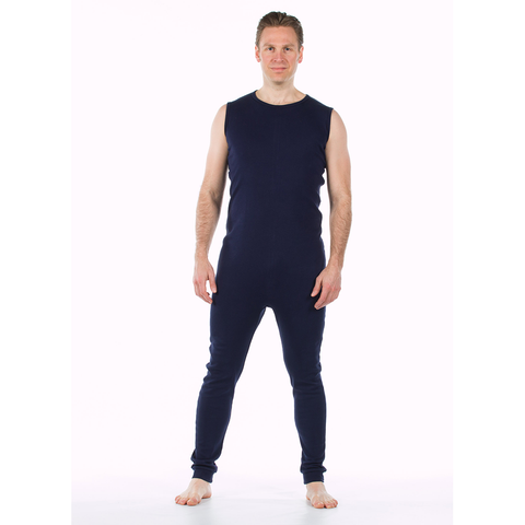 Blue Bodysuit with Back Zipper