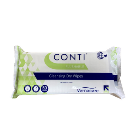 Conti Flushable Dry Wipes