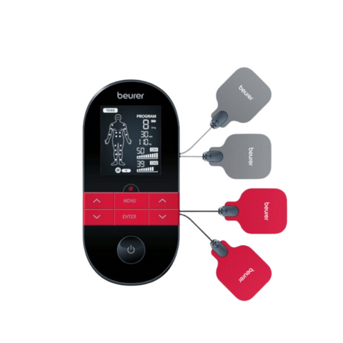Digital TENS/EMS device with heat function