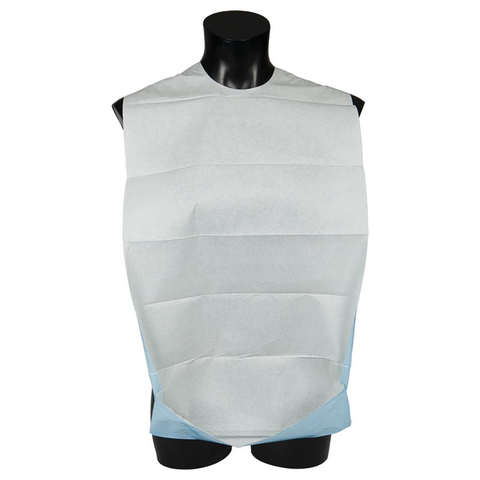 Disposable Stick On Bib - Pack of 100