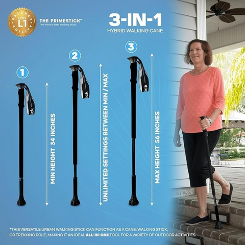Dynamo PrimeStick2 Walking Stick