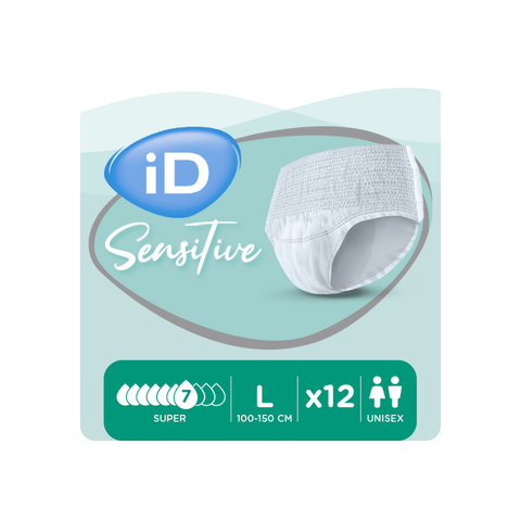 iD Sensitive Pants Super Large - Pack of 12