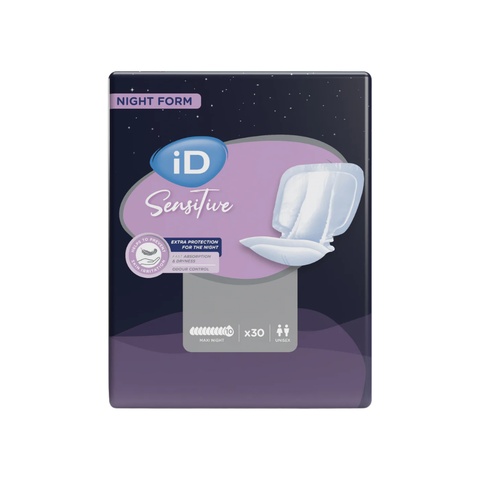 iD Sensitive Form Maxi Night - Pack od 30
