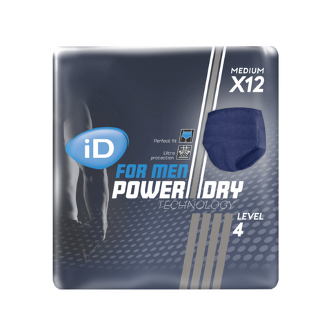 Specifically designed for men, these absorbent pants offer maximum protection for heavy incontinence. Featuring Power Dry Technology, elasticated zones, and a cotton-feel backsheet for a secure, comfortable fit all day long