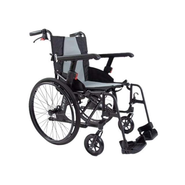 Icon 35 LX Self-Propelled Wheelchair Black – Homecare Medical Shop