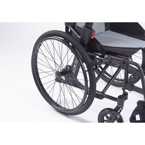 Icon 35 LX Self-Propelled Wheelchair Black