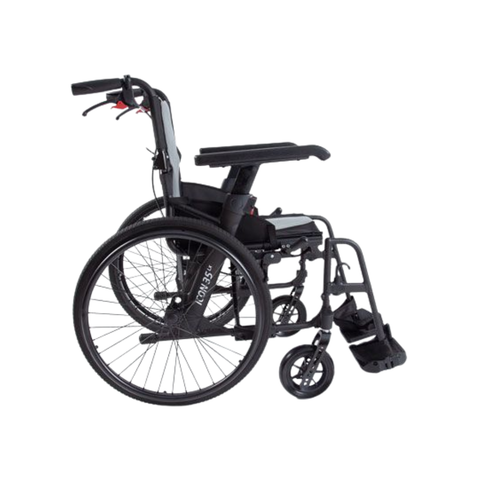Icon 35 LX Self-Propelled Wheelchair Black