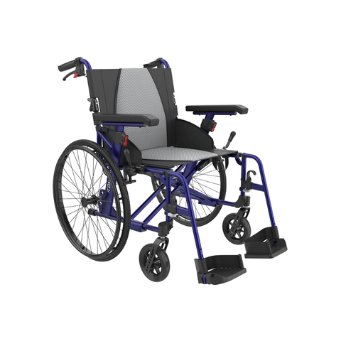 Icon 35 LX Self-Propelled Wheelchair Navy Blue