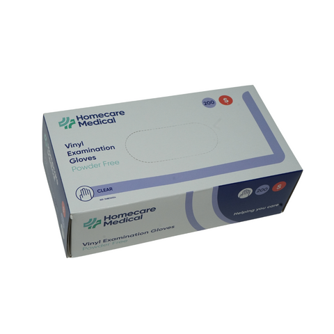 Homecare Vinyl Gloves 200 Pack